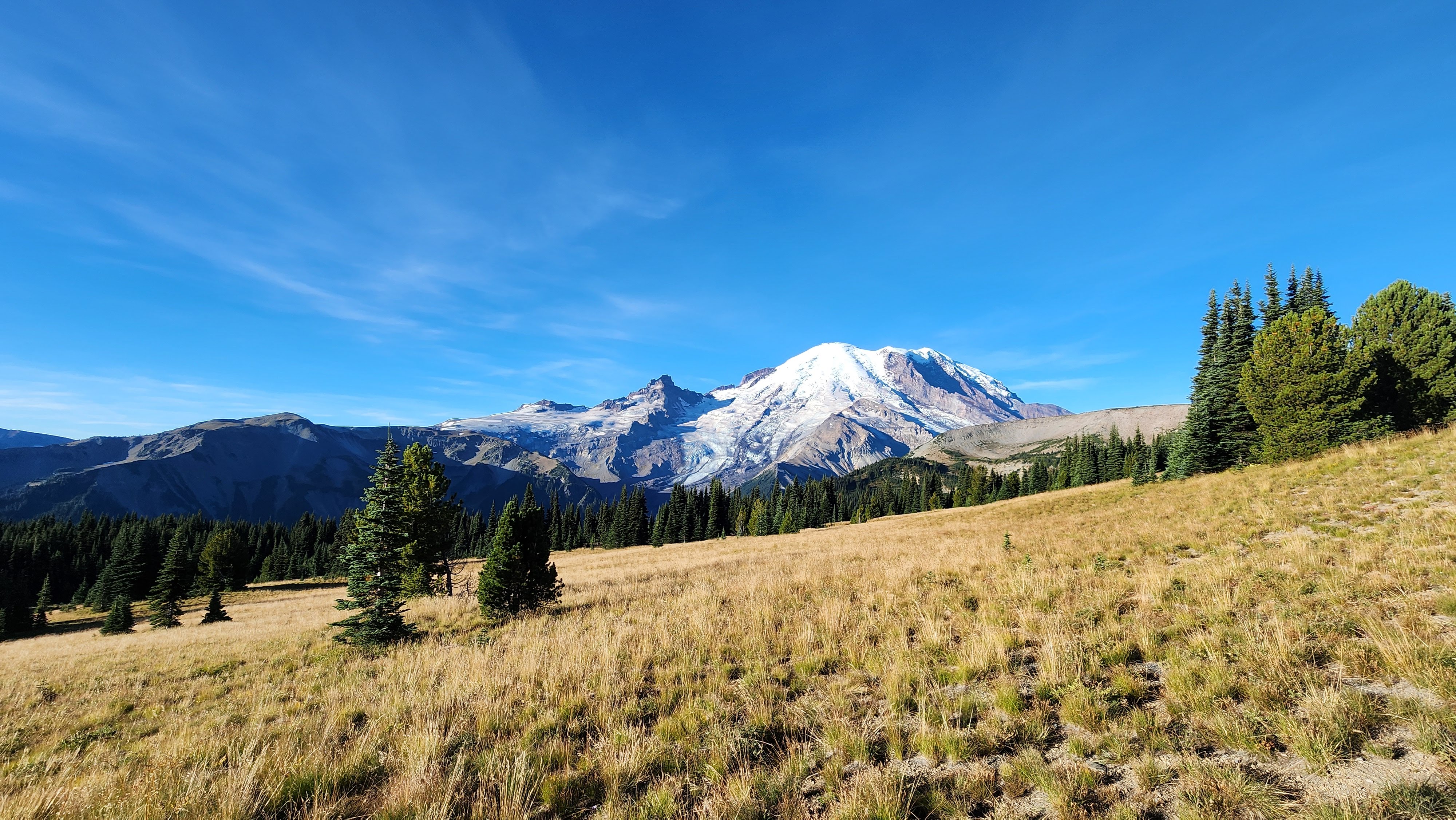 Mount Rainier at sunrise